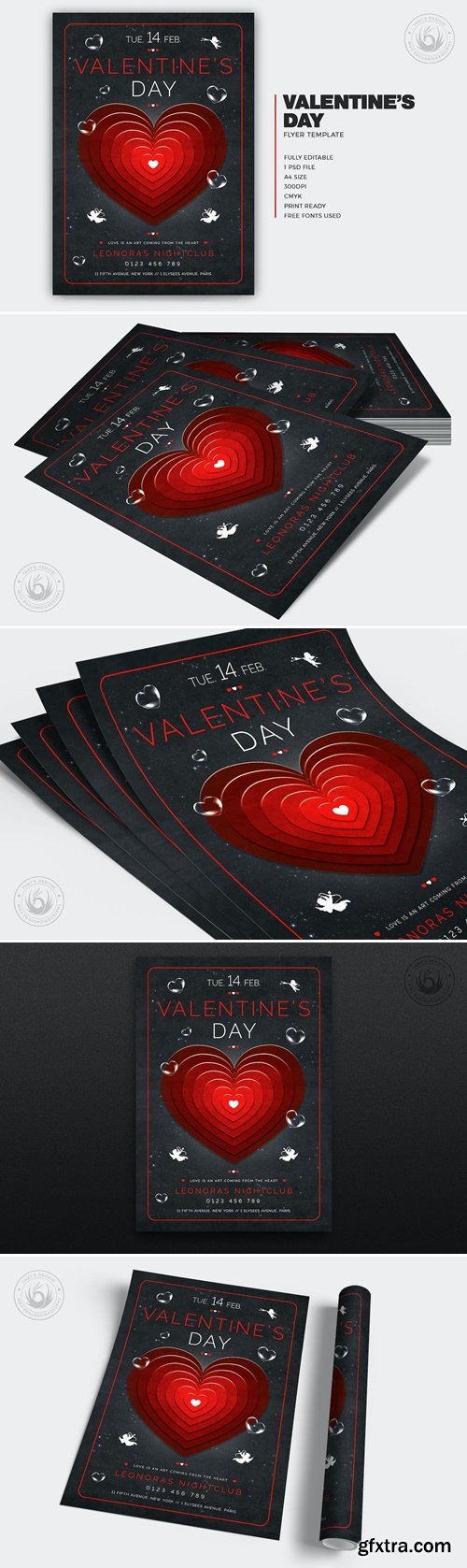 Valentines Day Flyer Template V27 VC8FBQX