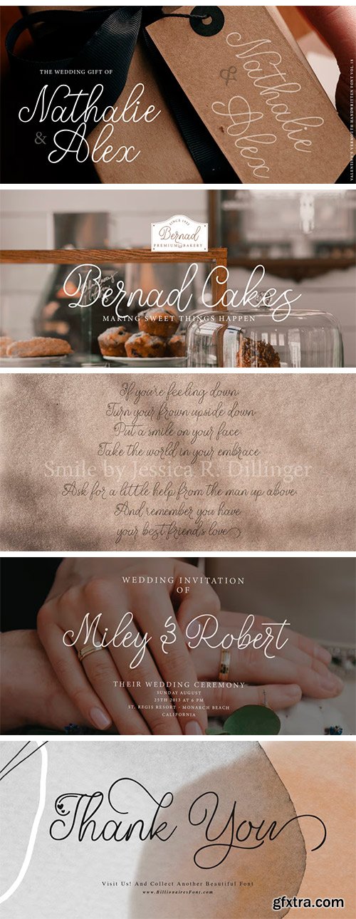 Valentines Vermouth Font Family