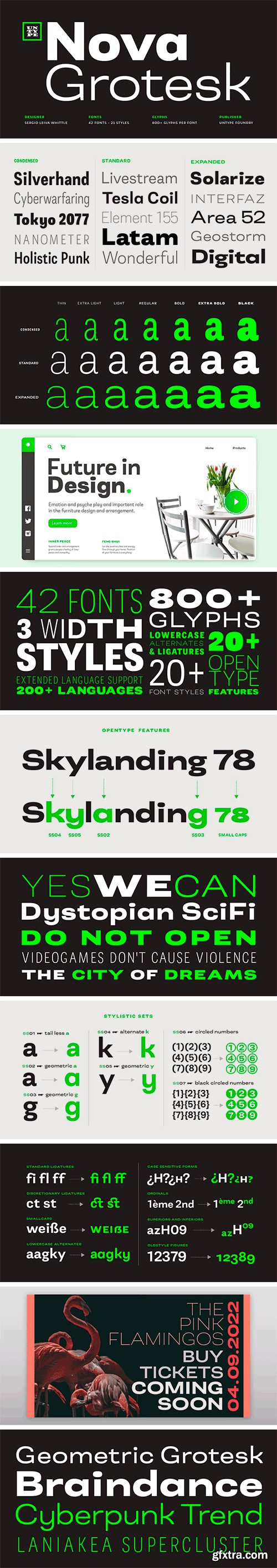 Nova Grotesk Font Family