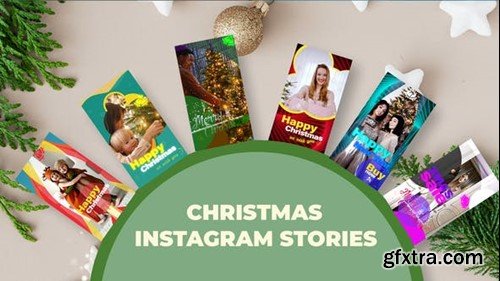 Videohive Christmas Instagram Stories 42207324