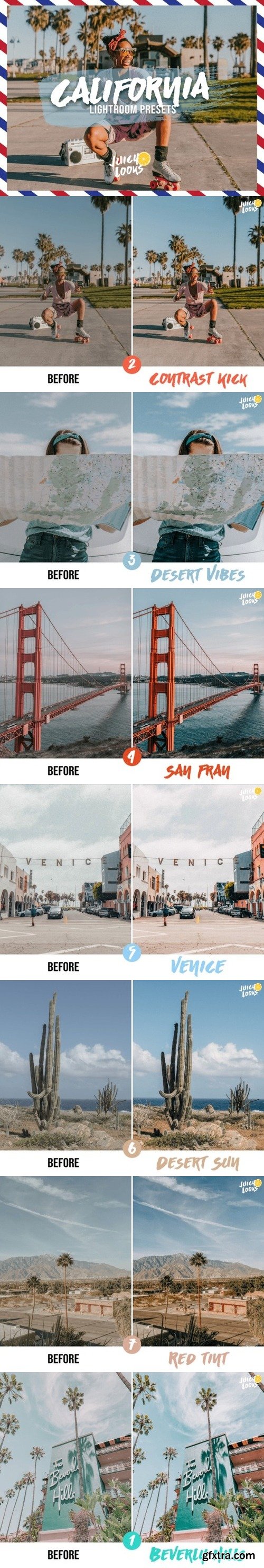 California Lightroom Preset Bundle