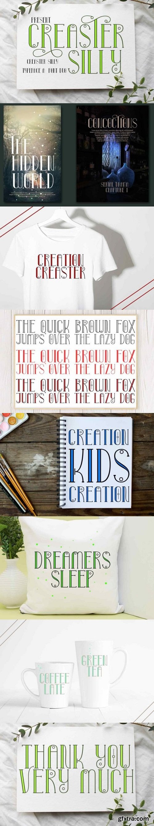 Creaster Silly Font