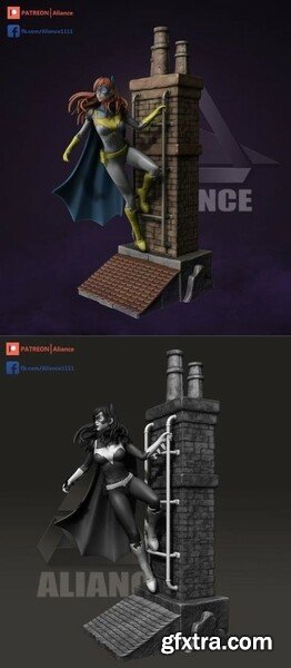 BatGirl - Barbara Gordon (Aliance) – 3D Print