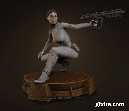 Padme Amidala - Starwars – 3D Print