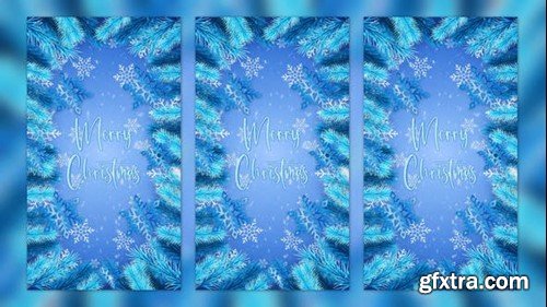 Videohive Merry Christmas Wishes Vertical 42217710