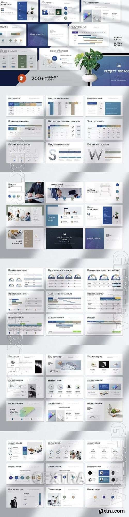 Project Proposal PowerPoint Template MVXMDRL