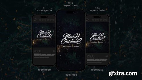 Videohive Christmas Wishes Instagram Stories 42193653