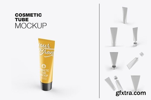 Set Cosmetic Tube Mockup 8TBDMRP