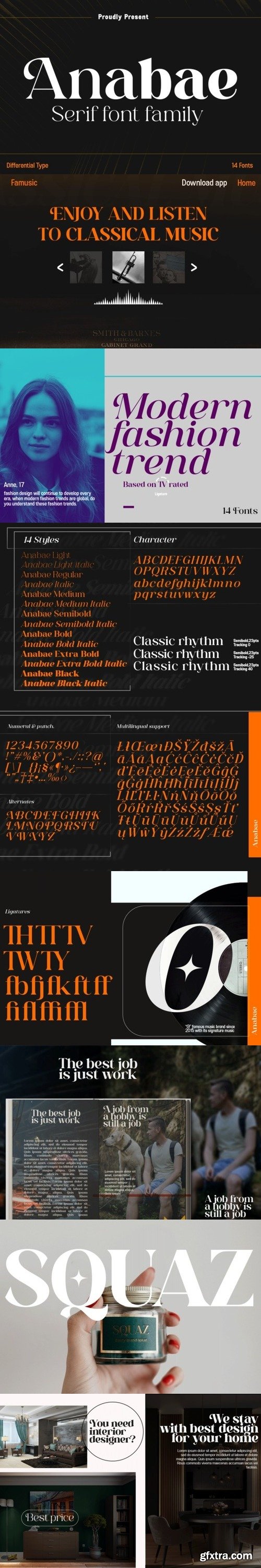 Anabae Font