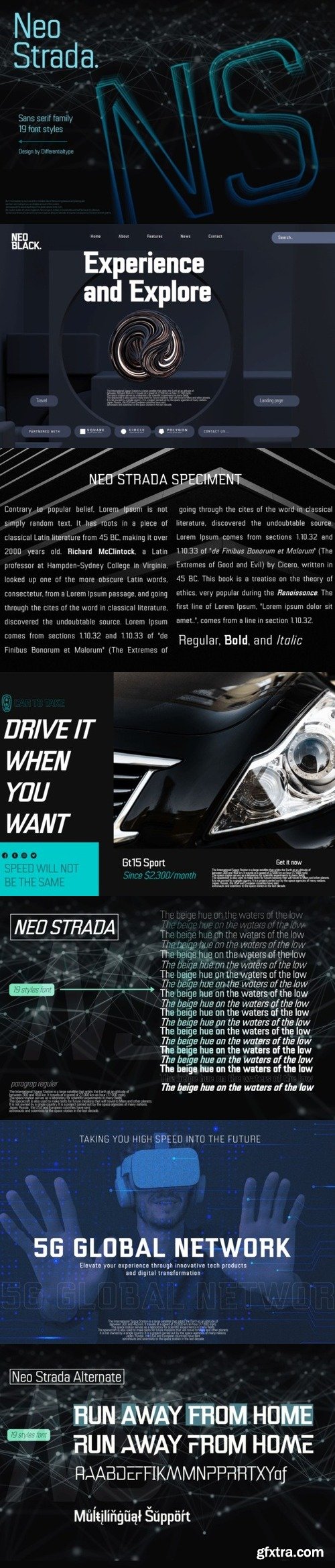 Neo Strada Font