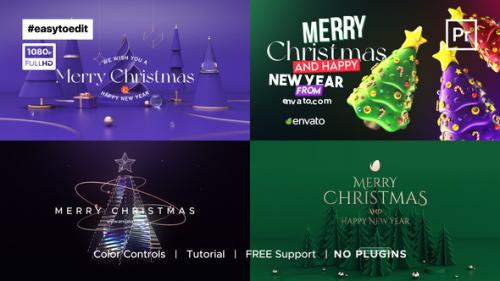 Videohive - Christmas Greetings Pack - 42187626 - 42187626