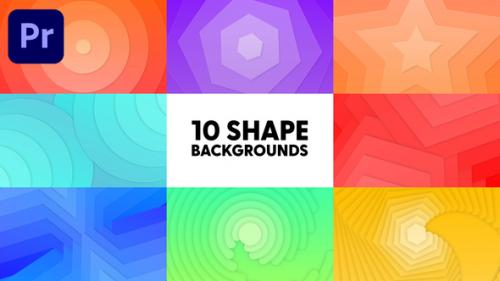 Videohive - Shape Backgrounds - 42256016 - 42256016