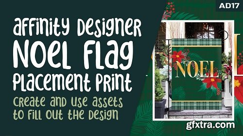 AD 17 Noel Placement Print Using Affinity Designer 2