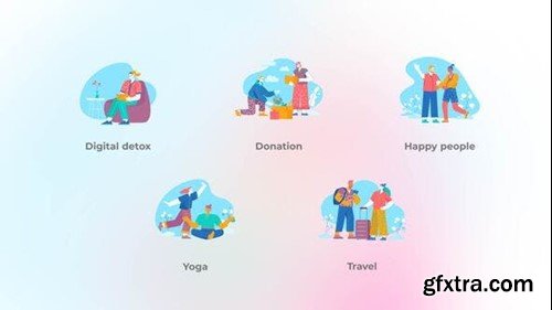 Videohive Digital Detox - Blue concepts 42182399