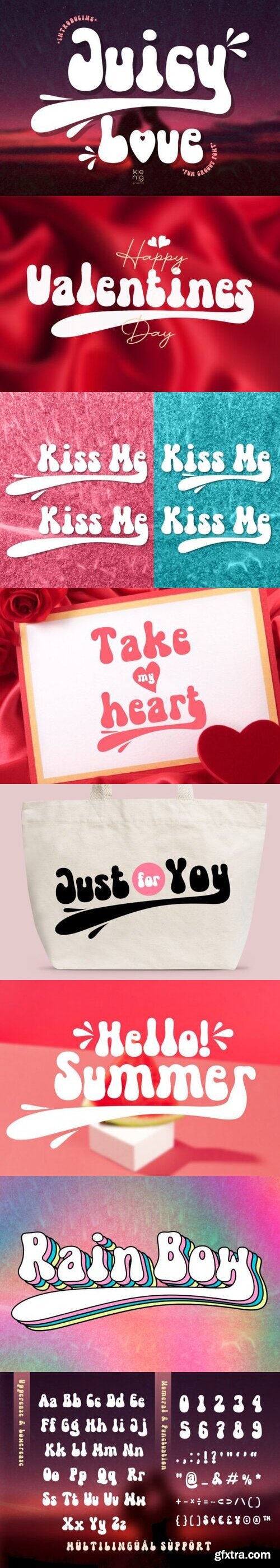 Juicy Love Font