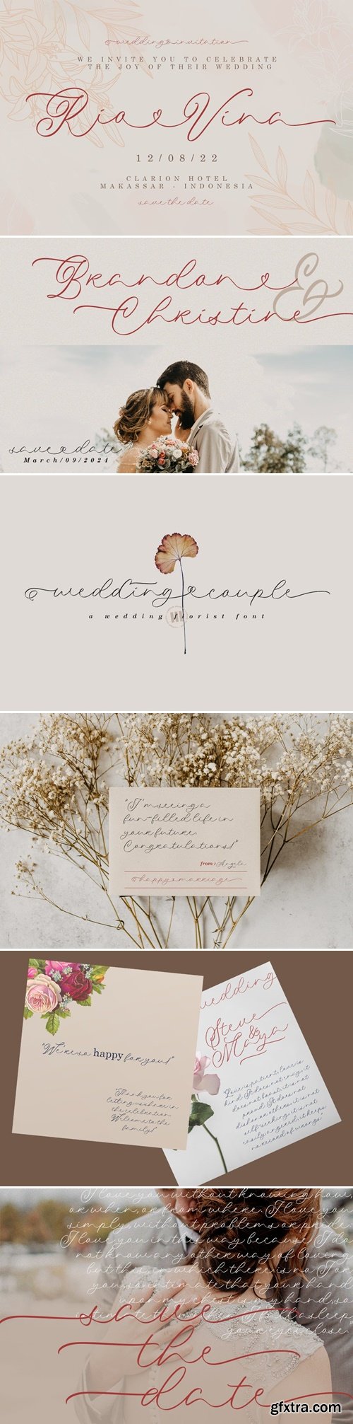 Wedding Couple Font