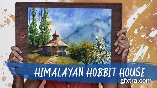 Watercolour Fundmentals: How to Paint a Simple Mountainscape in 3 Layers