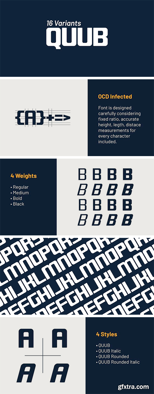 Quub Font Family