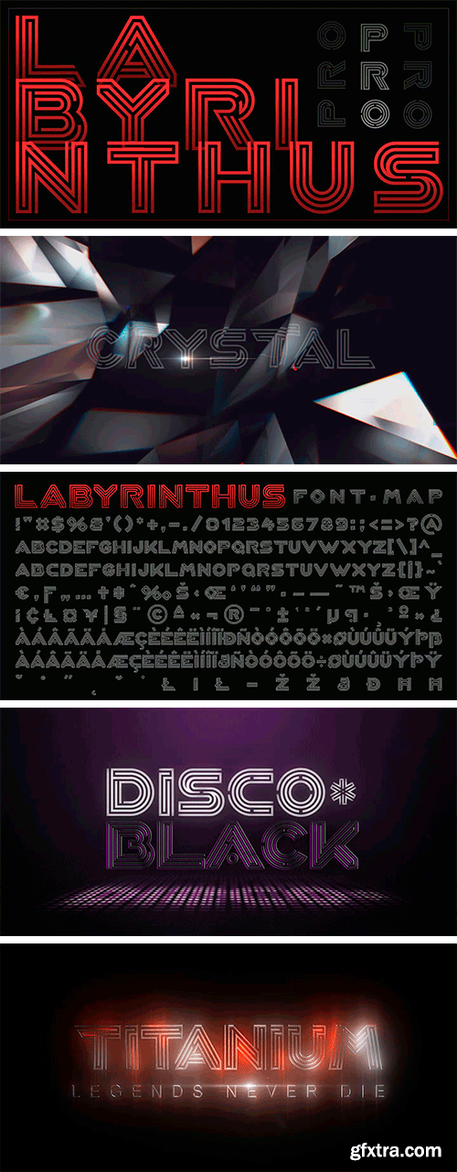 Labyrinthus Pro Font