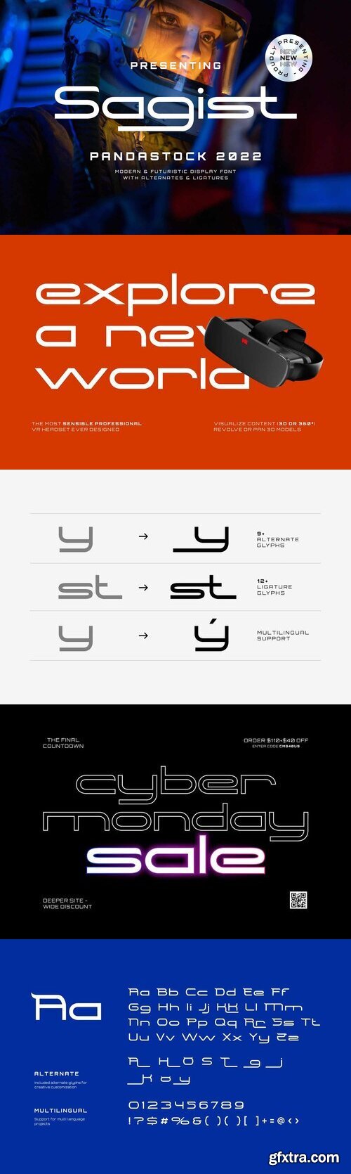 CreativeMarket - Sagist Modern Display Fonts 7395475