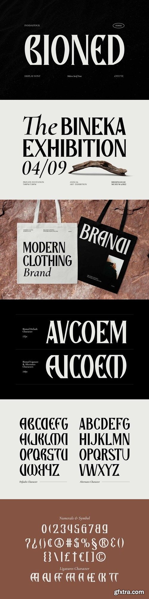 CreativeMarket - Bioned - Display Typeface 7285691