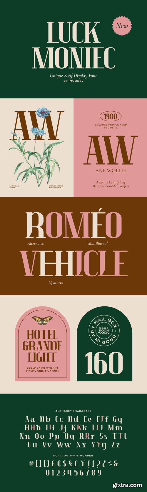 CreativeMarket - Luck Moniec - Luxury Font 10316772