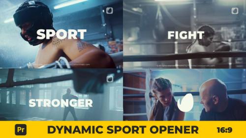 Videohive - Dynamic Sport Opener | MOGRT - 40473029 - 40473029