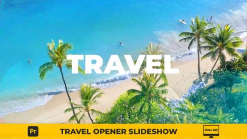 Videohive - Travel Opener Slideshow | MOGRT - 41854438 - 41854438