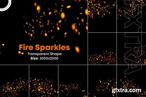 PSD burning hot sparks fly from large fire vol 4