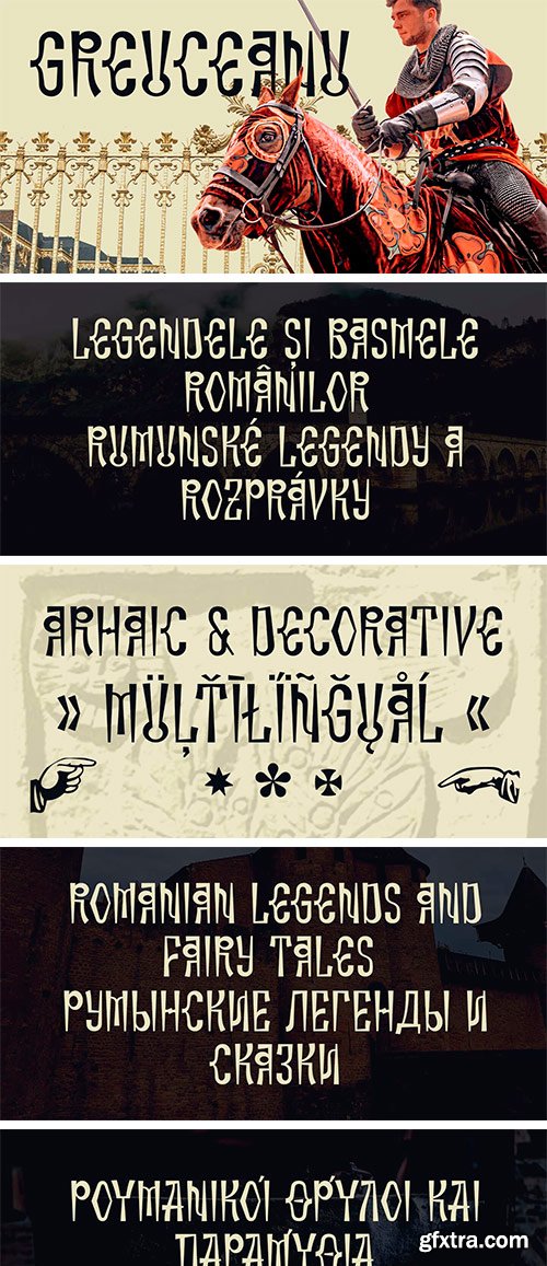 Greuceanu Font