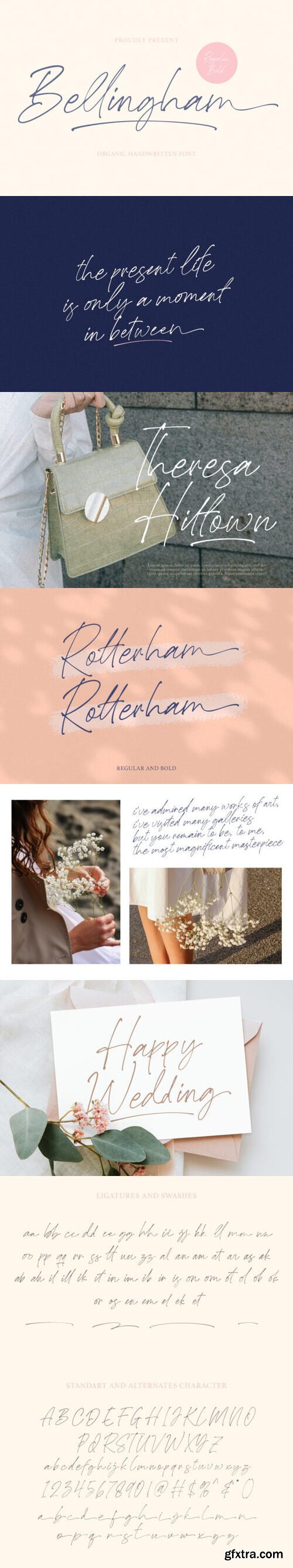 Bellingham Script Font