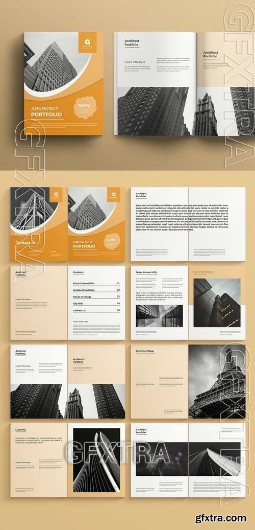 Architect Portfolio Layout 514508546