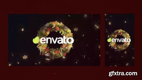 Videohive Christmas Wreath Countdown 42306416