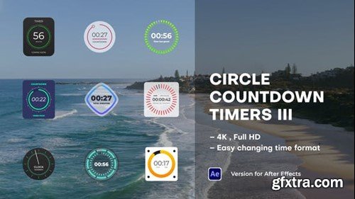 Videohive Circle Countdown Timers III 42282447