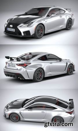 Lexus RC-F Track Edition 2020 3D Model