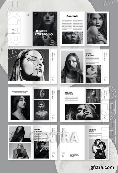 Black Portfolio Layout 516405875