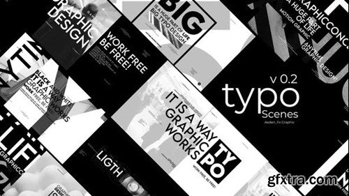 Videohive Typo Scenes Ver 0.2 42305264