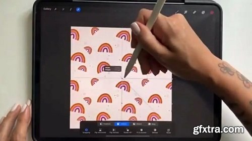 Live Encore: Draw Simple Repeat Patterns in Procreate