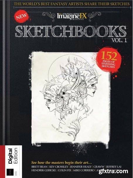 ImagineFX - Presents Sketchbooks, Vol 1, 4th Revised Edition 2022
