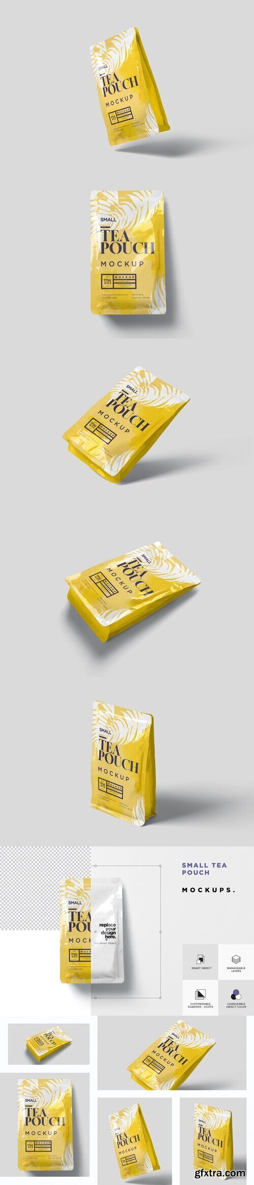 Creativemarket - Tea Pouch Mockups 10181700