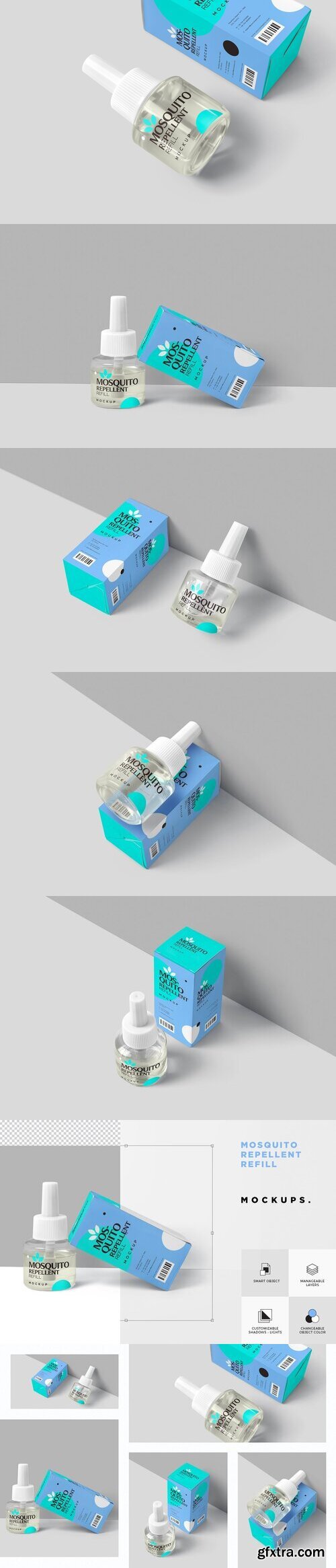 Creativemarket - Mosquito Repellent Refill Mockups 10181722