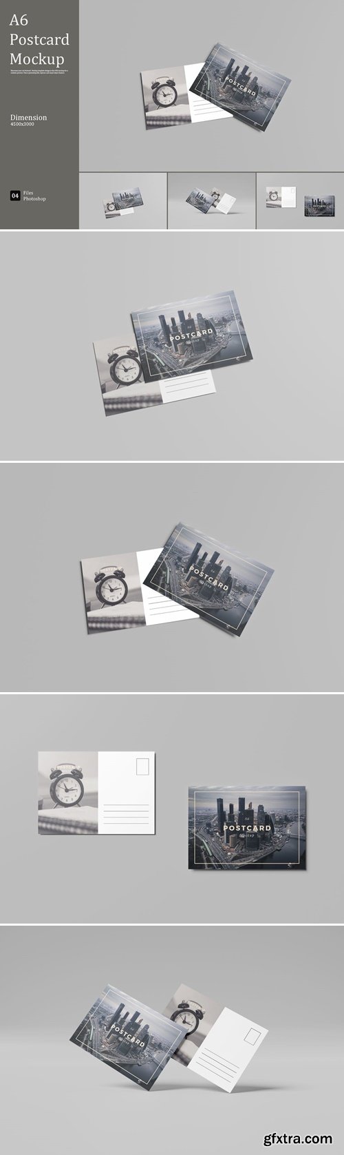 A6 Postcard Mockup EPQMZ93