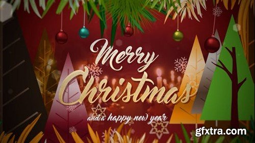 Videohive Christmas Animated Opener 42322003