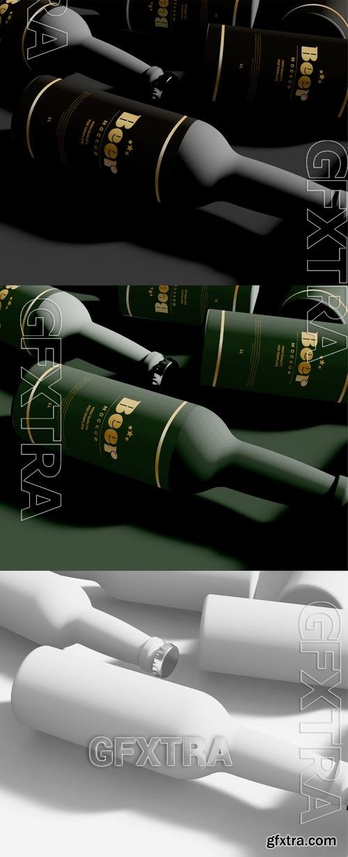 Beer Bottle Branding Mockup 527709076