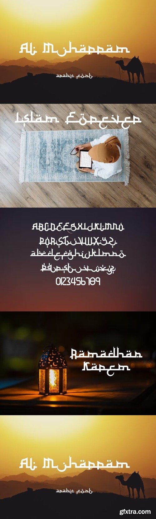 Al Muharram - Arabic Font