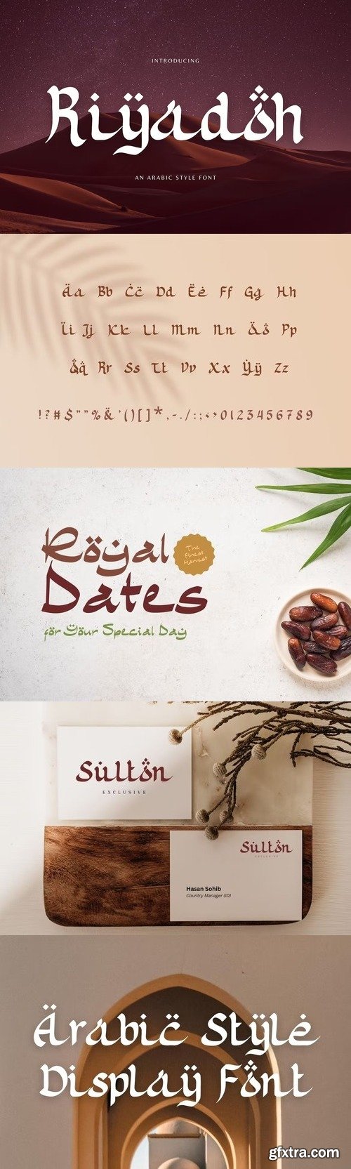 Riyadoh - Arabic Style Font