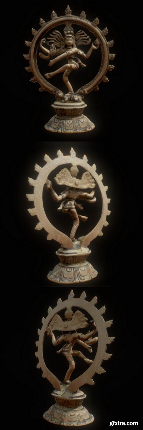 Shiva Nataraja 3D Model