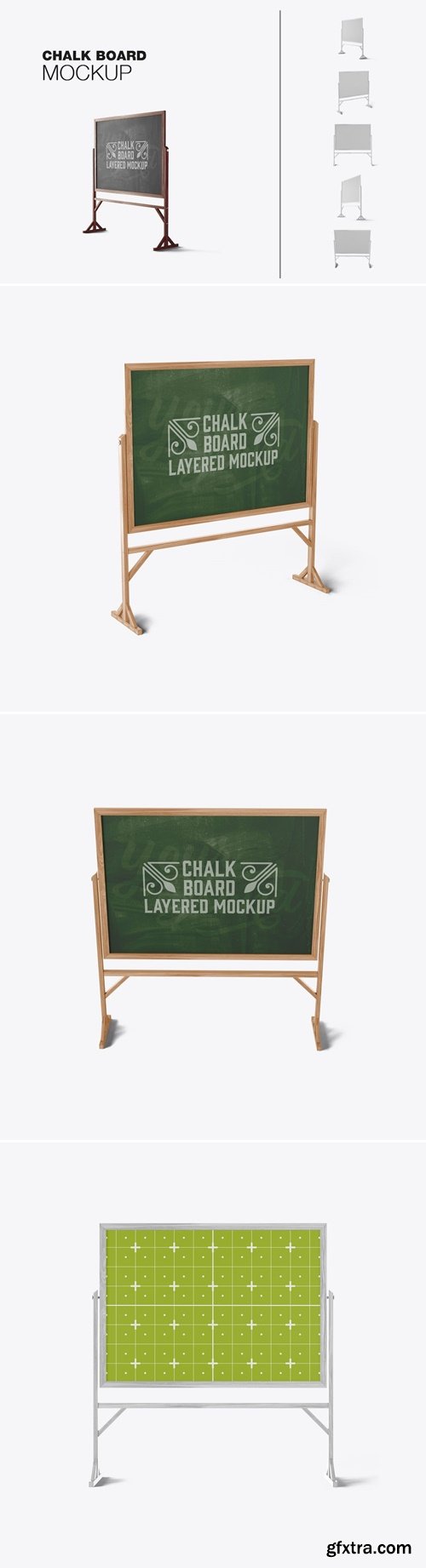 School Chalk Board Mockup Z4C2ZEP