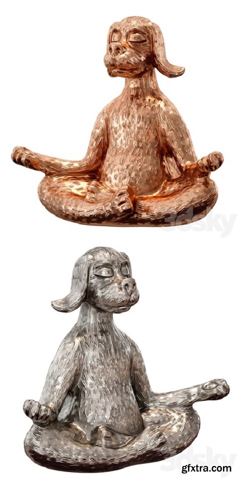 Yoga dog, Yoga dog – figurine