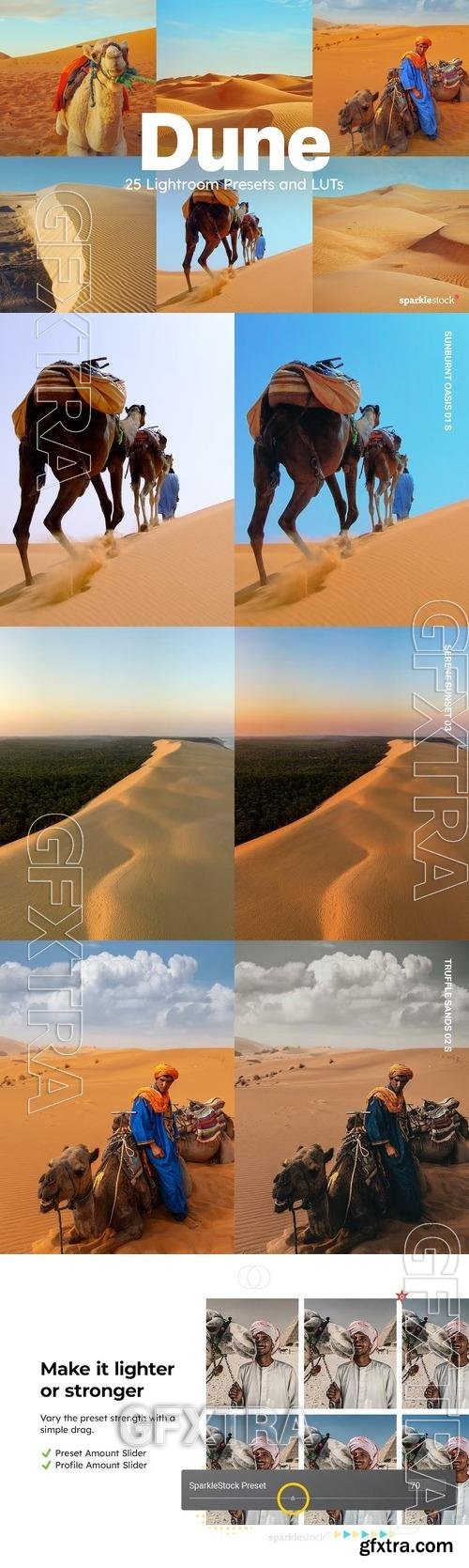 25 Dune Lightroom Presets and LUTs ZLXS2X4